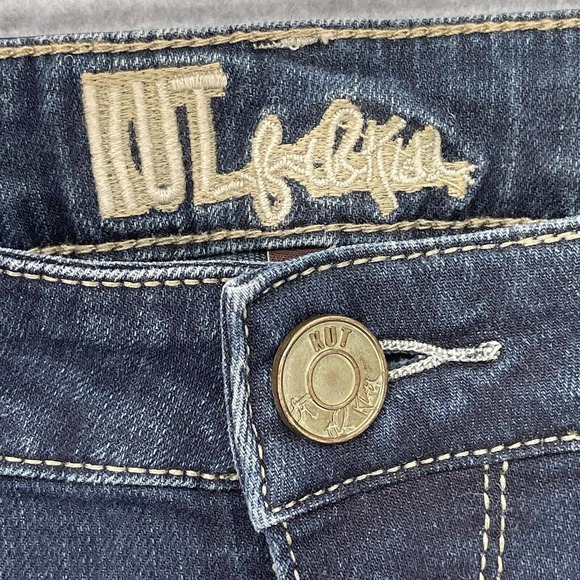 KUT From The Kloth Blue Jeans Womens Size 6 Natalie High Rise Bootcut Dark Wash - Picture 7 of 11